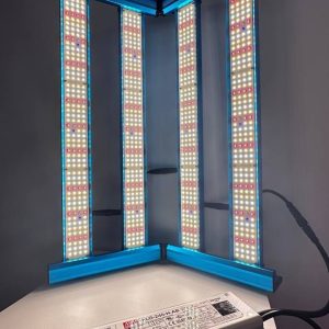 LED Фитосветильник для растений Kingbrite Х55 240w LM281b+Epistar 660 nm UV IR +Meanwell driver