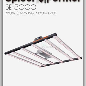 Светодиодный светильник для растений Spider Farmer SE5000 480W Samsung LM301H EVO Bluetooth & WiFi